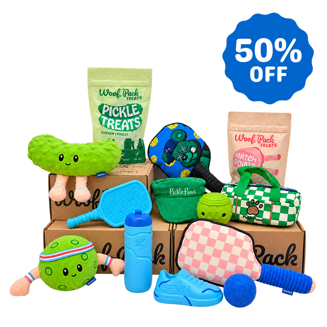6 Month Subscription: Combo 1st Box 50%